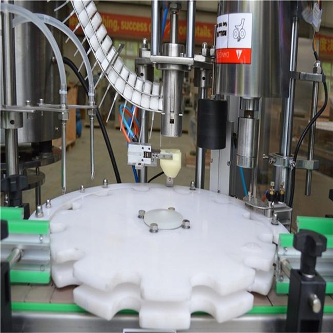 Μηχανή πλήρωσης μπουκαλιών ψεκασμού αλουμινίου