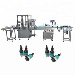 Ελάχιστη μηχανή πλήρωσης αιθέριου ελαίου για γυάλινη φιάλη των 30 ml