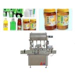 Μηχανή πλήρωσης σάλτσας αντλίας εμβόλου που χρησιμοποιείται για διάφορες υγρές γέμιση ιξώδους