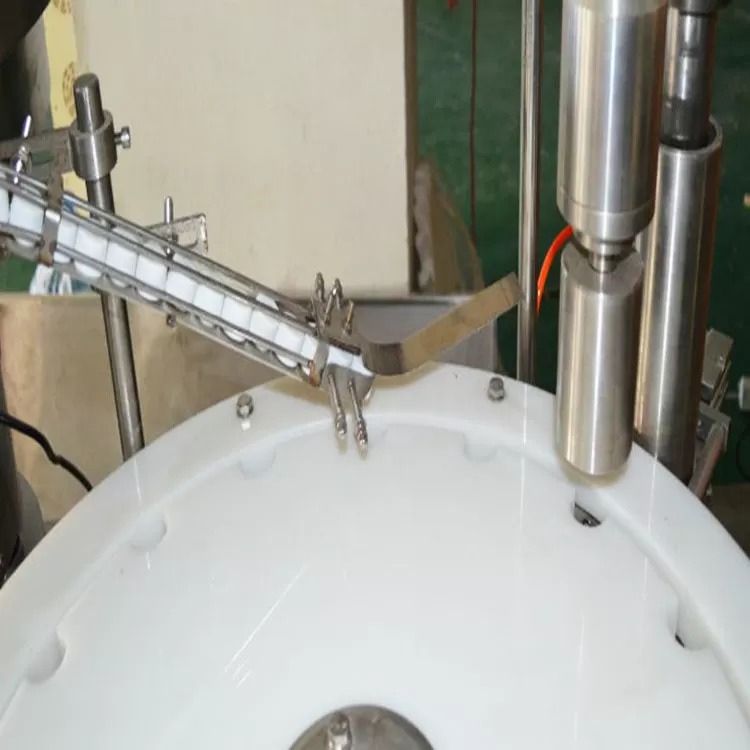 Μηχανή πώματος μπουκαλιών ανοξείδωτου που χρησιμοποιείται στην ιατρική