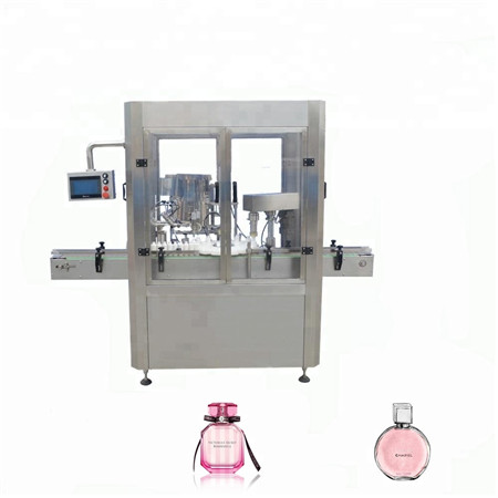 Αυτόματη μηχανή πλήρωσης καλλυντικών με μηχανή πλήρωσης φιαλιδίου Μηχανή πλήρωσης φιάλης 30 ml με πληρωτικό υγρού 50 ml