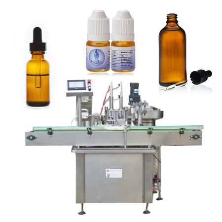 Μηχανή πλήρωσης μπουκαλιών των 10 ml με αυτόματη πλήρωση γυάλινου μπουκαλιού αιθέριου ελαίου και μηχανή εμφιάλωσης γυαλιού
