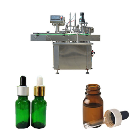 Αυτόματη μηχανή πλήρωσης 10ml 15ml Little Bottle Essential Oil Beard Oil για πλαστικό φιαλίδιο