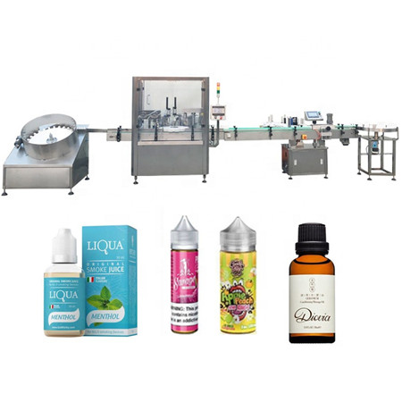 Desktop Perfume Essential Oil E-juice Filling Machine Υγρό Ποσοτικό Φιάλη