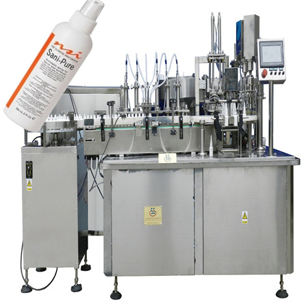 Εργοστασιακή τιμή Κατασκευαστής Προμηθευτής μπουκάλι βερνίκι νυχιών γεμίζοντας μηχανή κάλυψης monoblock και mini